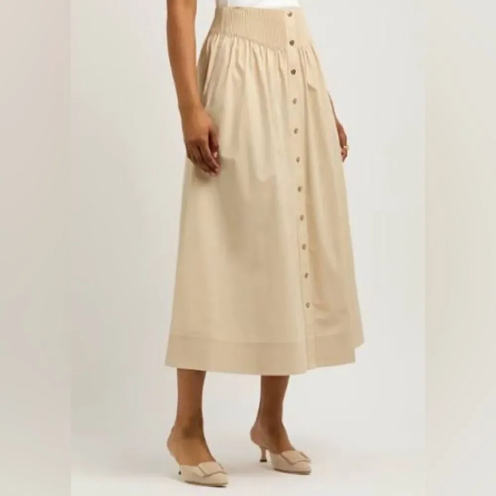 NWT Tory Burch Poplin Skirt